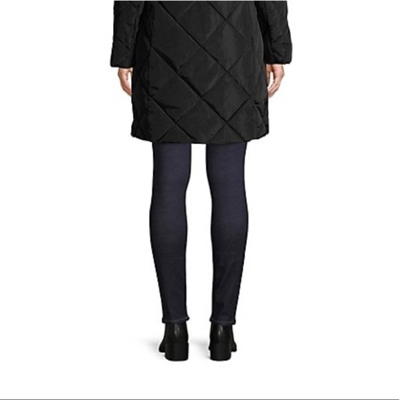 NEW LAUREN RALPH LAUREN QUILTED PARKA BLACK DOWN - Picture 5 of 16